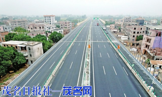 观珠至茂名互通段将于春节前实现双向八车道通行