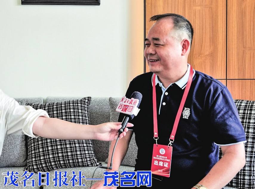 专访茂商代表谢龙彬：为家乡产业发展添砖加瓦