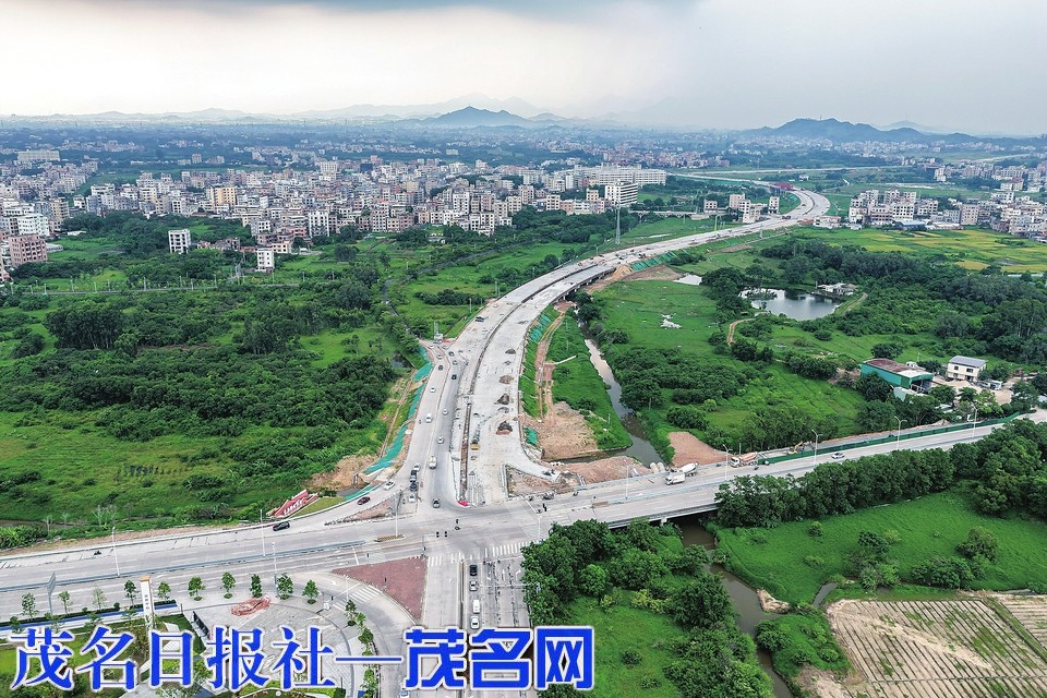 潘州大道北延线、茂名东货场支线预计7月底具备通车条件