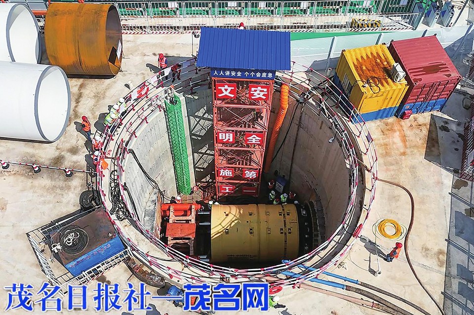 环北广东工程茂名段建设蹄疾步稳