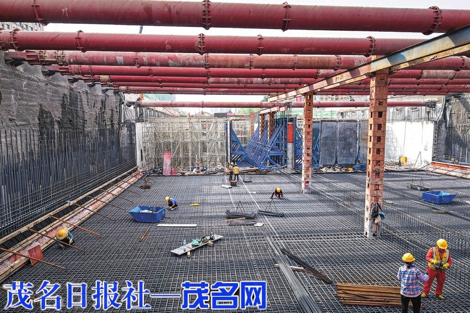 茂名大道快速化改造工程稳步推进