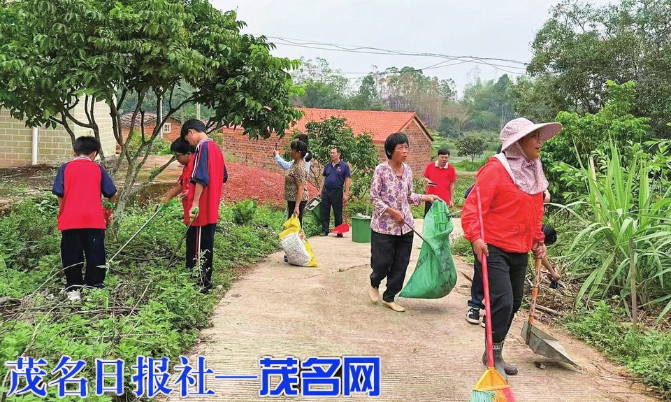化州新安镇新塘村：“全程参与”聚民力 乡村治理绽新貌