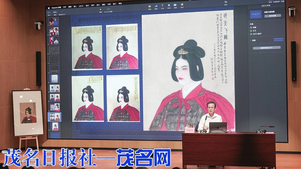 这堂“大师课”以笔墨传薪火为电白注入艺术新动能