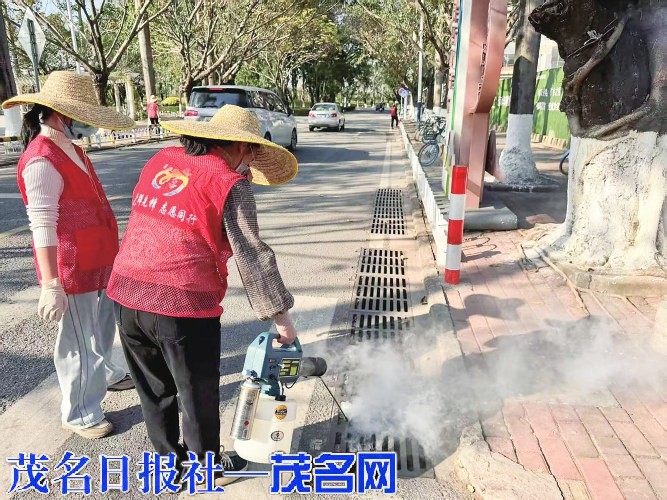 茂名全域推进冬春季爱国卫生运动和消灭越冬蚊专项行动