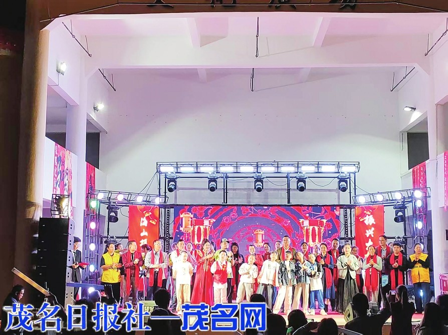 海山携手振兴大翰 村晚齐贺共谱新篇