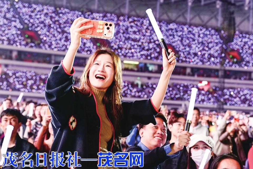 茂名奥体大型活动“首秀”迎“开场红”