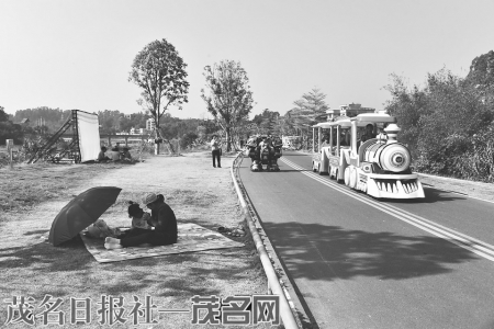 点击放大 信宜碧道成为该市乡村旅游经典线路。<br>