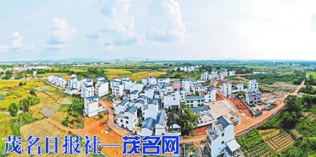 平南县大安镇新儒村红岭屯美景。（贵港日报记者张庆杰摄）<br>