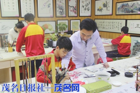 特色国画课堂。<br>