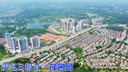 俯瞰中科云粤西产业园<br>