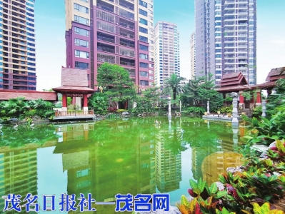 东方新城中心园林实景<br>