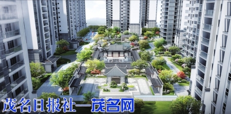万福名雅城2期园林（效果图）<br>