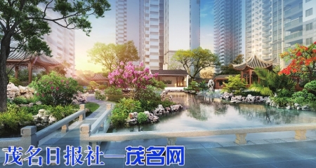 万福名雅城2期园林（效果图）<br>