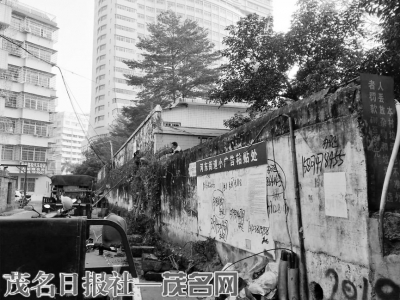 河东街道大新村背街小巷整改前。<br>
