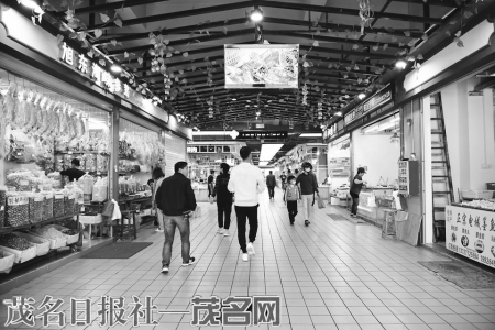 升级改造后的河东市场。<br>