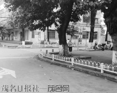 “马路市场”整改后。<br>