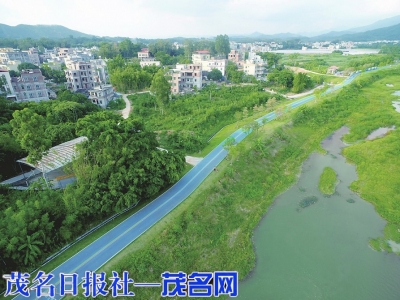 信宜锦江画廊碧道。<br>