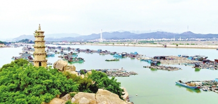 美丽的潮州城市一角<br>