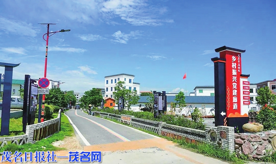 茂南区金塘镇深度美颜扮靓人居环境