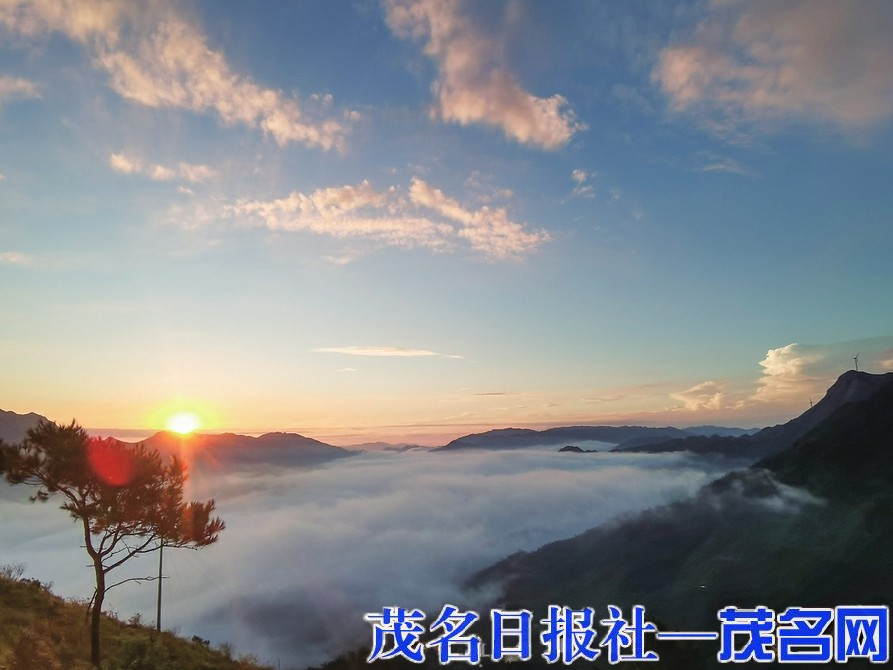 入秋到信宜钱排看一场云海日出